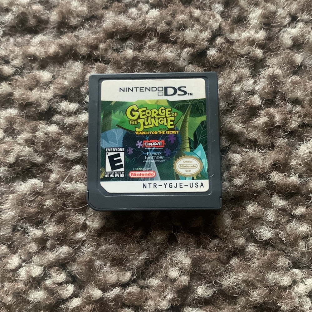 Nintendo DS game “George of the jungle, search for the secret”.